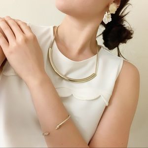 Nordstrom’s gold crystal cuff bracelet